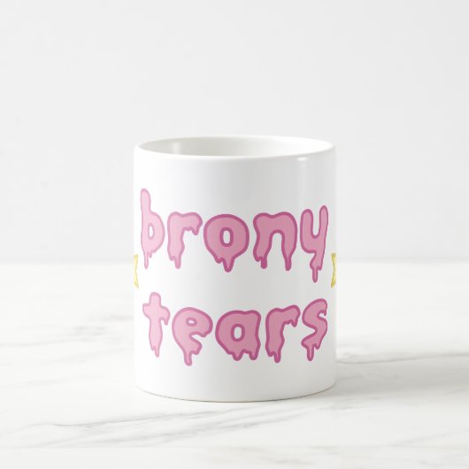tasse brony de bronies de larmes (Centre)