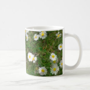 Tasse brouillée de marguerite