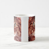 Tasse Brown de chat tigré (Centre)