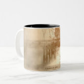 Tasse brumeuse II de pont de matin (Devant gauche)