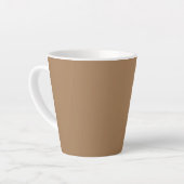 Tasse Brun Clair, Café Latte (Angle gauche)