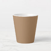 Tasse Brun Clair, Café Latte (Devant)