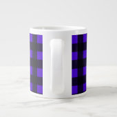 Tasse Buffle Bleu Grande Plaid (Dos)