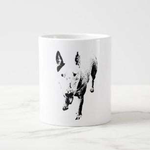 Tasse Bull Terrier – Style Encre Gritty