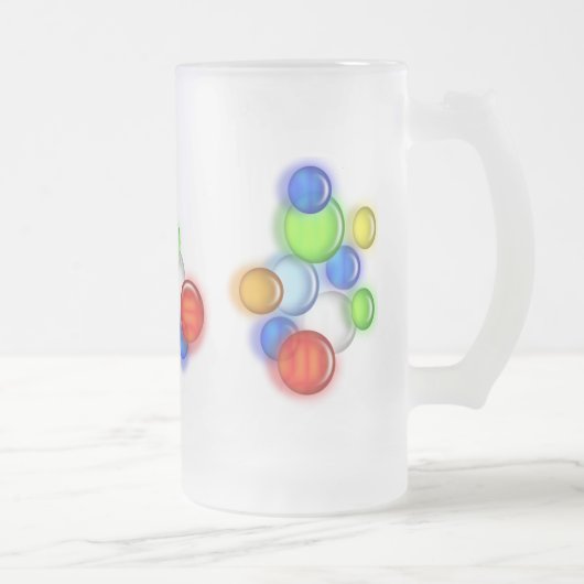 Tasse - bulles colorées (Droit)