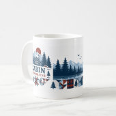 Tasse Cabane Coordonnées Cabane Patchwork (Devant gauche)