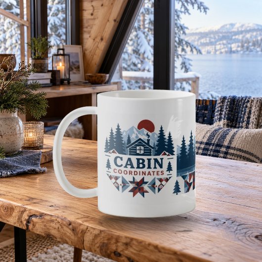 Tasse Cabane Coordonnées Cabane Patchwork