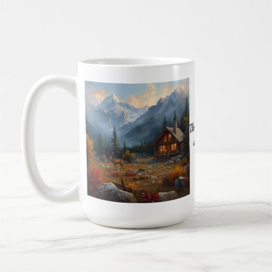 Tasse Cabane de Montagne (Gauche)