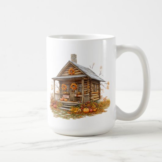Tasse Cabane en Bois (Droite)