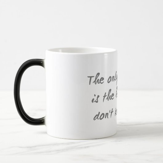 Tasse cachée de message (Gauche)