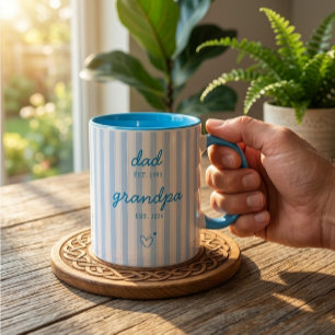 Tasse Cadeau Annonce Grand-père pour Papa
