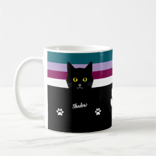 Tasse Cadeau Chat Noir pour les Amoureux des Chats