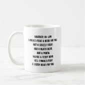 Tasse Cadeau Drôle pour Beau-Frère (Gauche)
