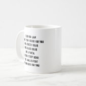 Tasse Cadeau Drôle pour Beau-Père (Devant gauche)