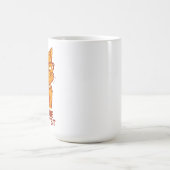 Tasse Cadeau Drôle Rétro - Analyste Félin (Centre)