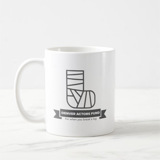 Tasse Cadeau du Fonds des Acteurs de Denver (Gauche)