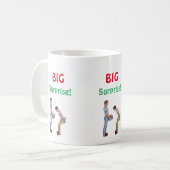Tasse cadeau humour Noël gay (Devant gauche)