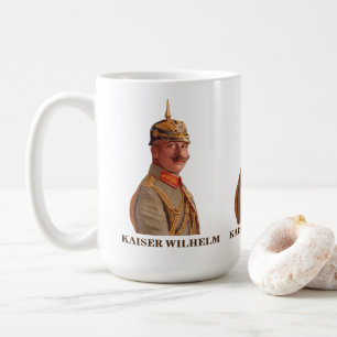 Tasse cadeau Kaiser Wilhelm II, Empereur d'Allemag