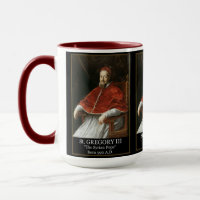 Tasse cadeau "Pape Grégoire III "Le pape syrien""