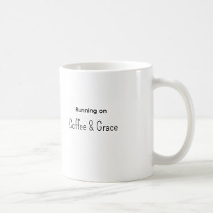 Tasse cadeau pour aidants "Running on Coffee" & Gr