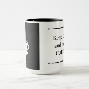 Tasse Cadeau pour Amoureux de Café – Gardez votre