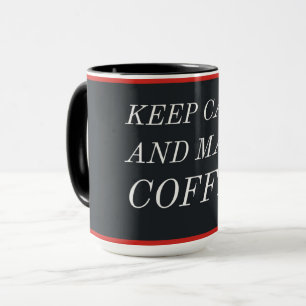 Tasse Cadeau pour Amoureux de Café – Gardez votre