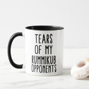 Tasse cadeau pour joueur de Rummikub amusant