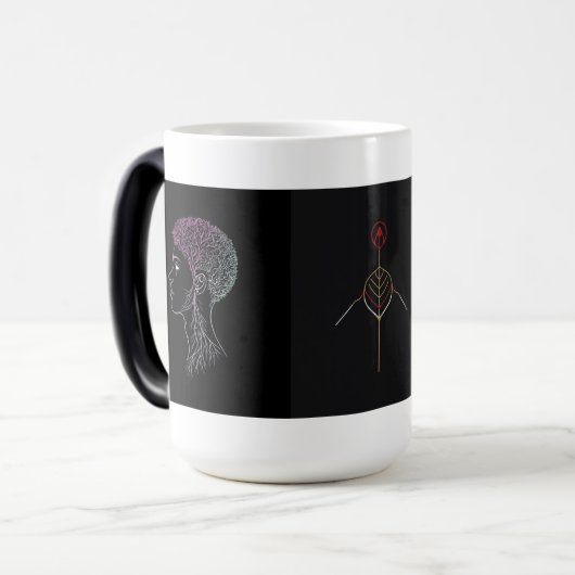 Tasse Cadeau Unique et Réfléchi (Devant gauche)