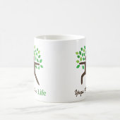 Tasse Cadeaux Yoga Pose de Guerrier (Centre)