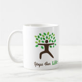 Tasse Cadeaux Yoga Pose de Guerrier (Gauche)
