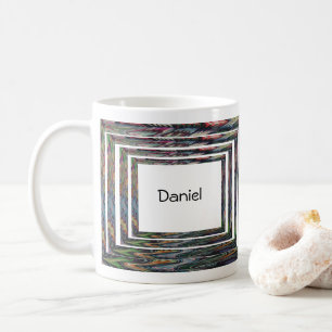 Tasse - Cadres concentriques avec nom
