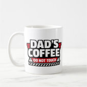Tasse 'Café de Papa Ne Touchez Pas' (Gauche)
