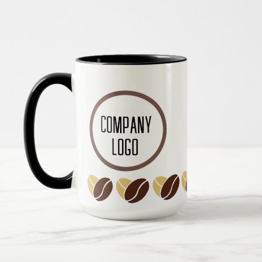 Tasse Café Grain de Café - modifiable pour les cad (Gauche)