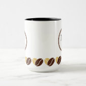 Tasse Café Grain de Café - modifiable pour les cad (Centre)