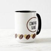 Tasse Café Grain de Café - modifiable pour les cad (Devant droit)