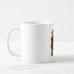 Tasse Café Halloween Citrouilles Parle Moins Boit