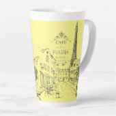 Tasse Café Paris Latte (Angle droit)