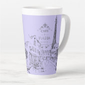 Tasse Café Paris Latte (Angle droit)