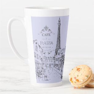 Tasse Café Paris Latte