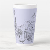Tasse Café Paris Latte (Devant)