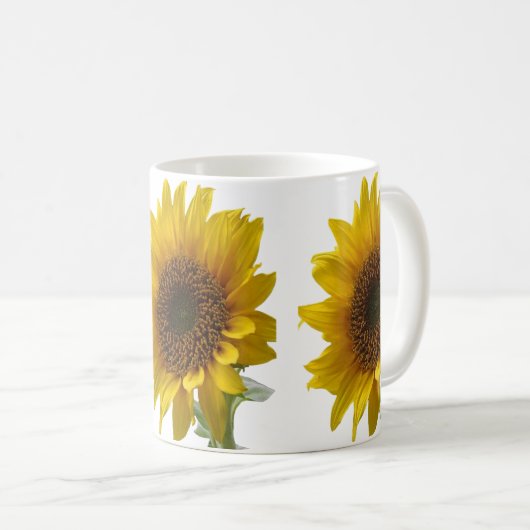 Tasse café tournesol (Devant droit)