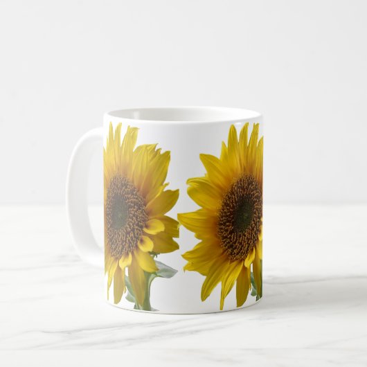 Tasse café tournesol (Devant gauche)
