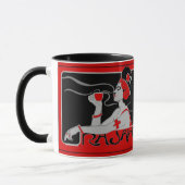 Tasse Café Vintage Rajah 2 (Gauche)
