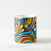 Tasse café Wax africain (Centre)