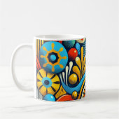 Tasse café Wax africain (Gauche)