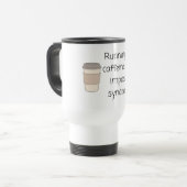 Tasse Caffeine et Syndrome de l'Imposteur (Devant gauche)