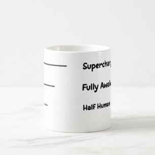 Tasse Caffeine Meter – Niveaux de café pour chaque