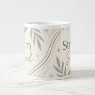 Tasse Calme Esprit Âme Forte Tasse de Café Esthé