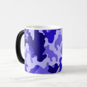 Tasse Camouflage Bleu Océan (Devant gauche)