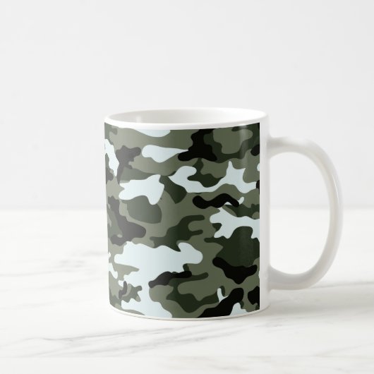 Tasse camouflage vert militaire (Droite)